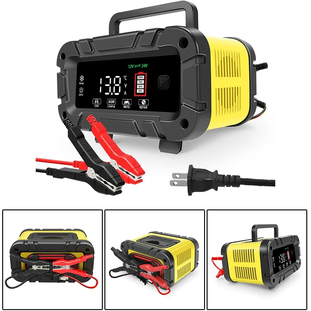 Bosisa 12V/20A 24V/10A Smart Battery Charger Lifepo4 Lead-Acid Agm/Gel Trickle Charger