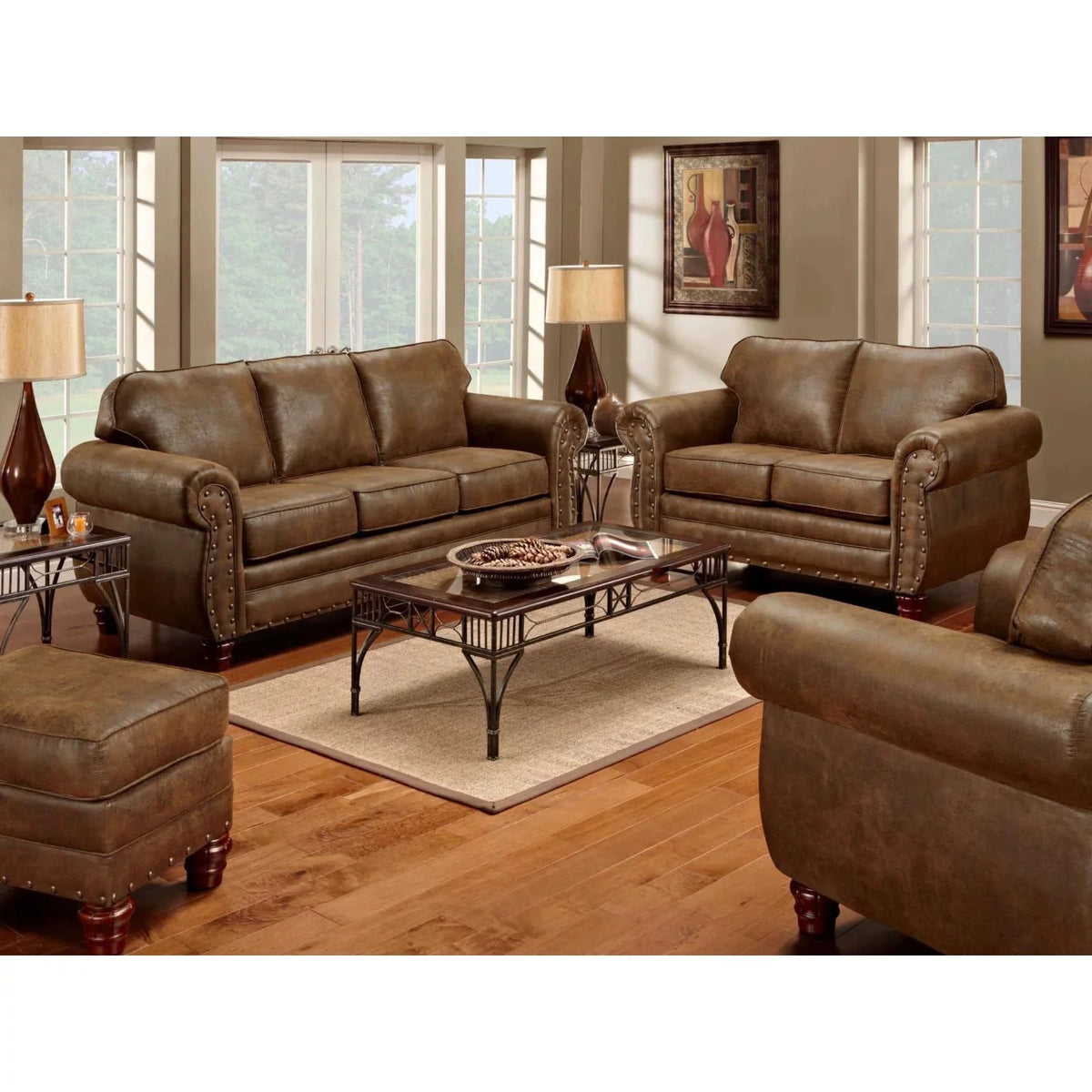 American Furniture Classics Model 99011-90, Sedona Lodge Arm Chair
