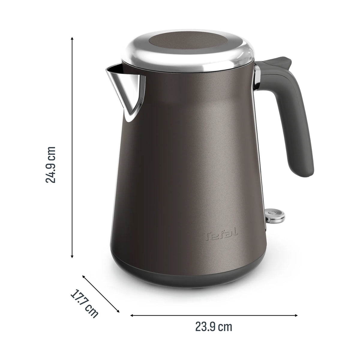 Tefal Collection Kettle Grey Pewter KI666E