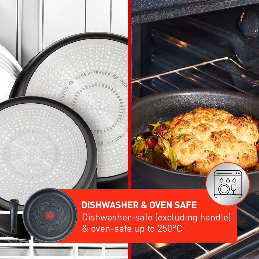 Tefal Ingenio Ultimate Induction Non-stick 3pc Frypan Set 22/26cm