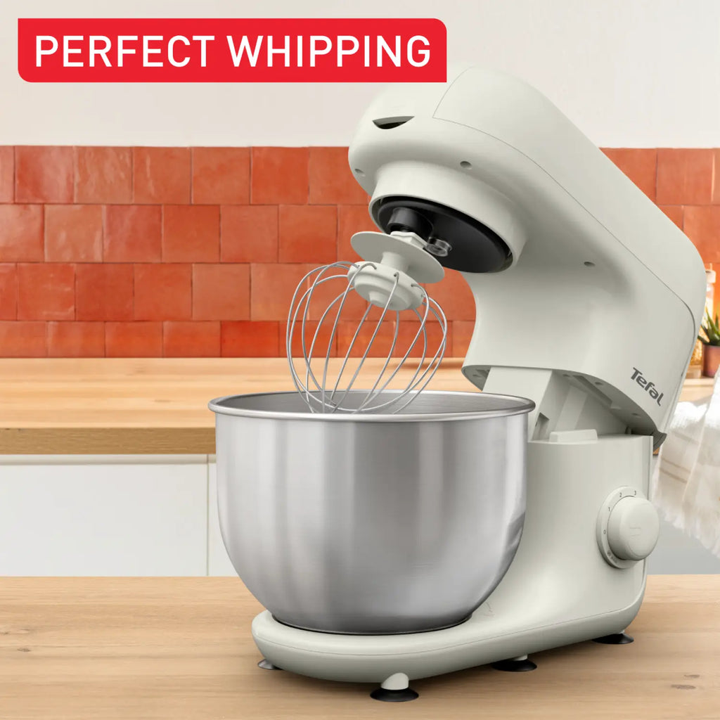 Tefal Bake Essential Stand Mixer White QB1601
