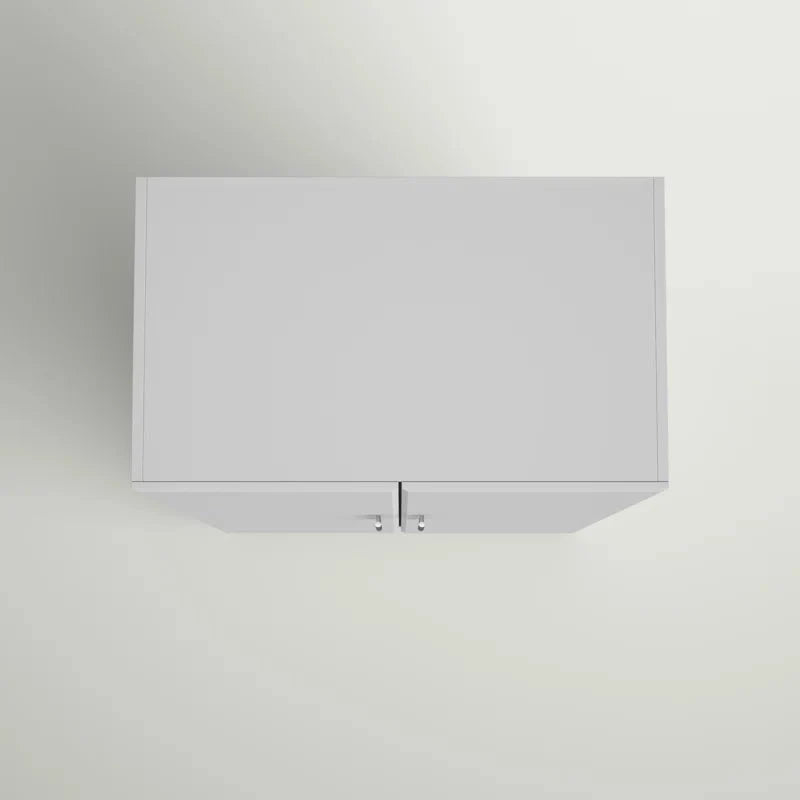 Prepac Elite 2 Door Wardrobe Cabinet， 32 W x 65 H x 20 D， White