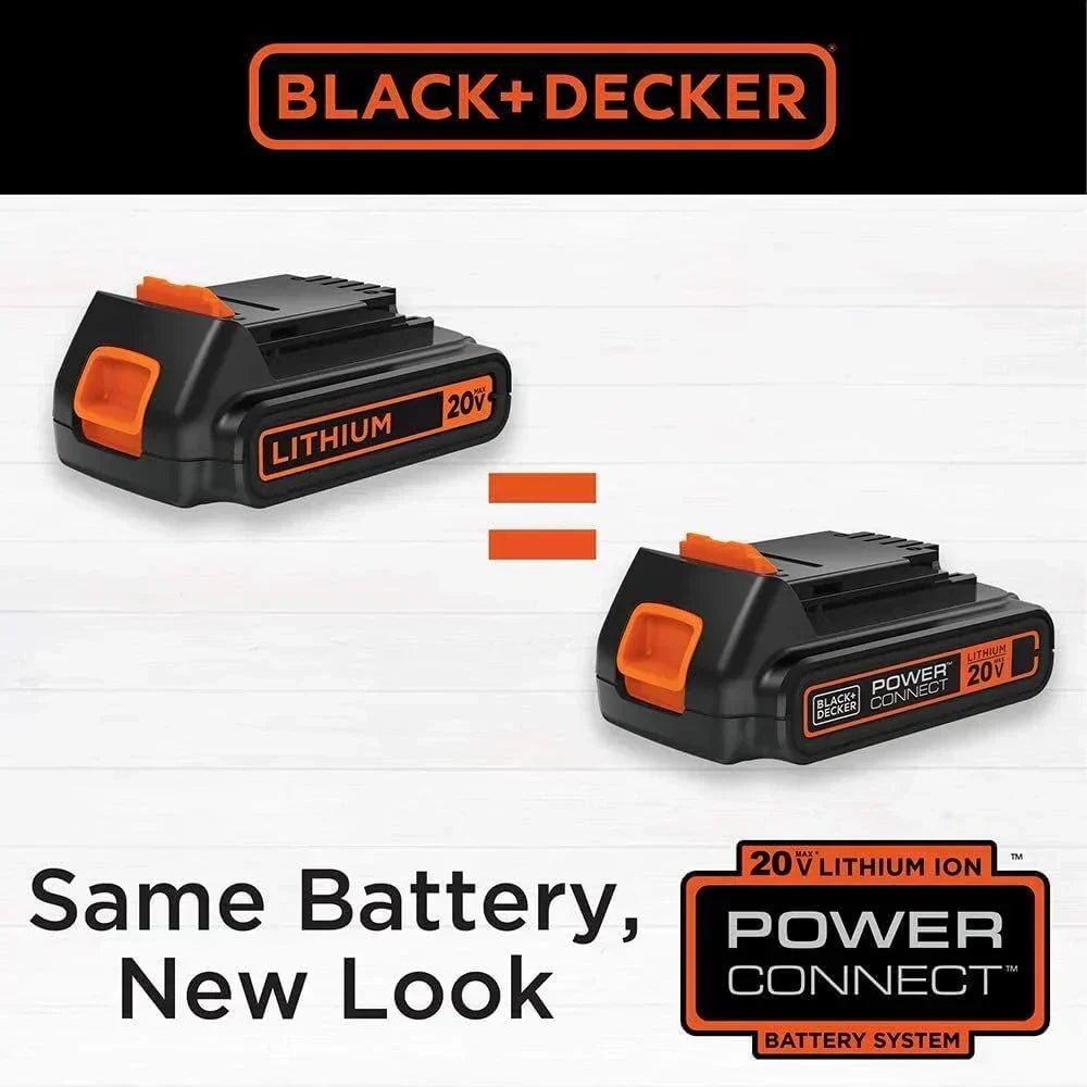 BLACK+DECKER 20V MAX POWERCONNECT Power Drill Cordless Drill Driver Electric Screwdriver