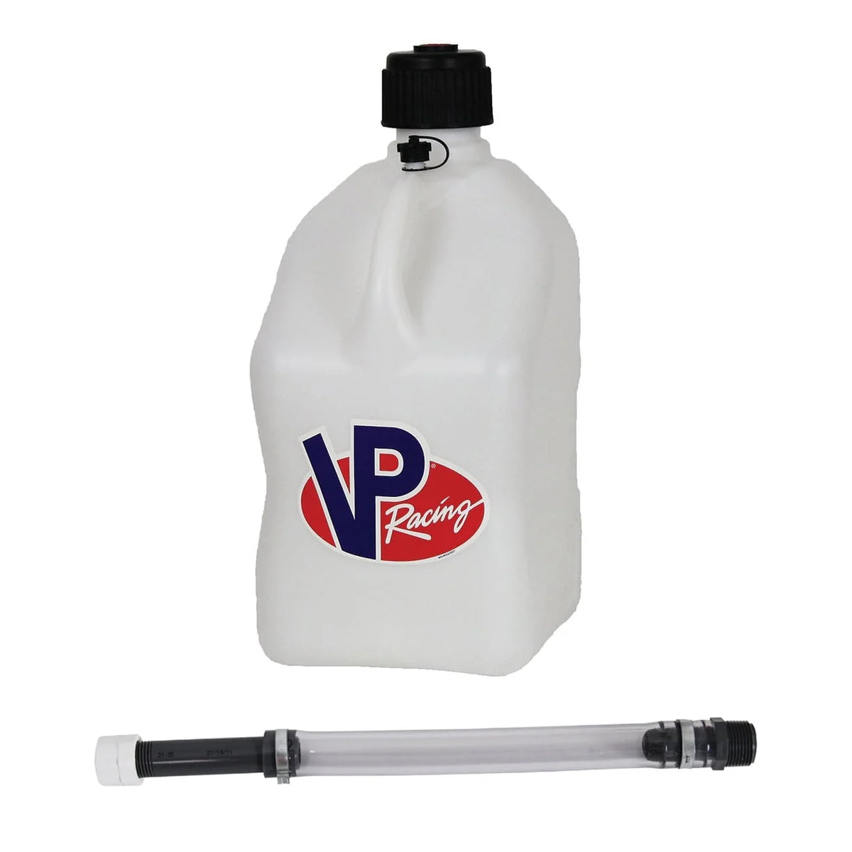 VP Racing 5.5 Gal Motorsport Racing Liquid Jug Can & 14 Inch Hose (2 Pack)