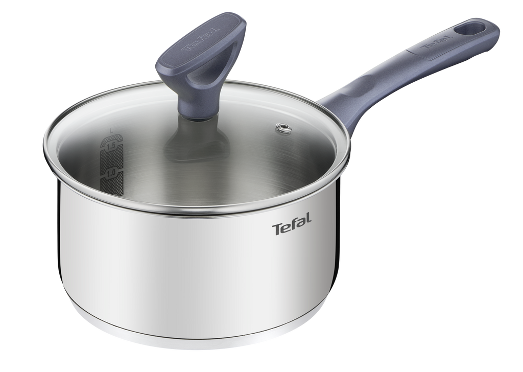 Tefal Daily Cook Stainless Steel Induction Saucepan 18cm/2.1L + Lid