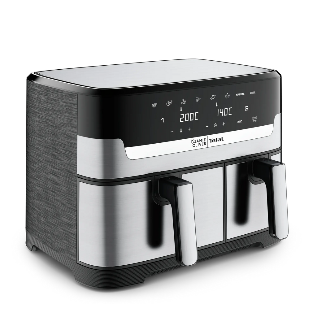 Jamie Oliver by Tefal Dual Air Fryer 8.3L EY905J