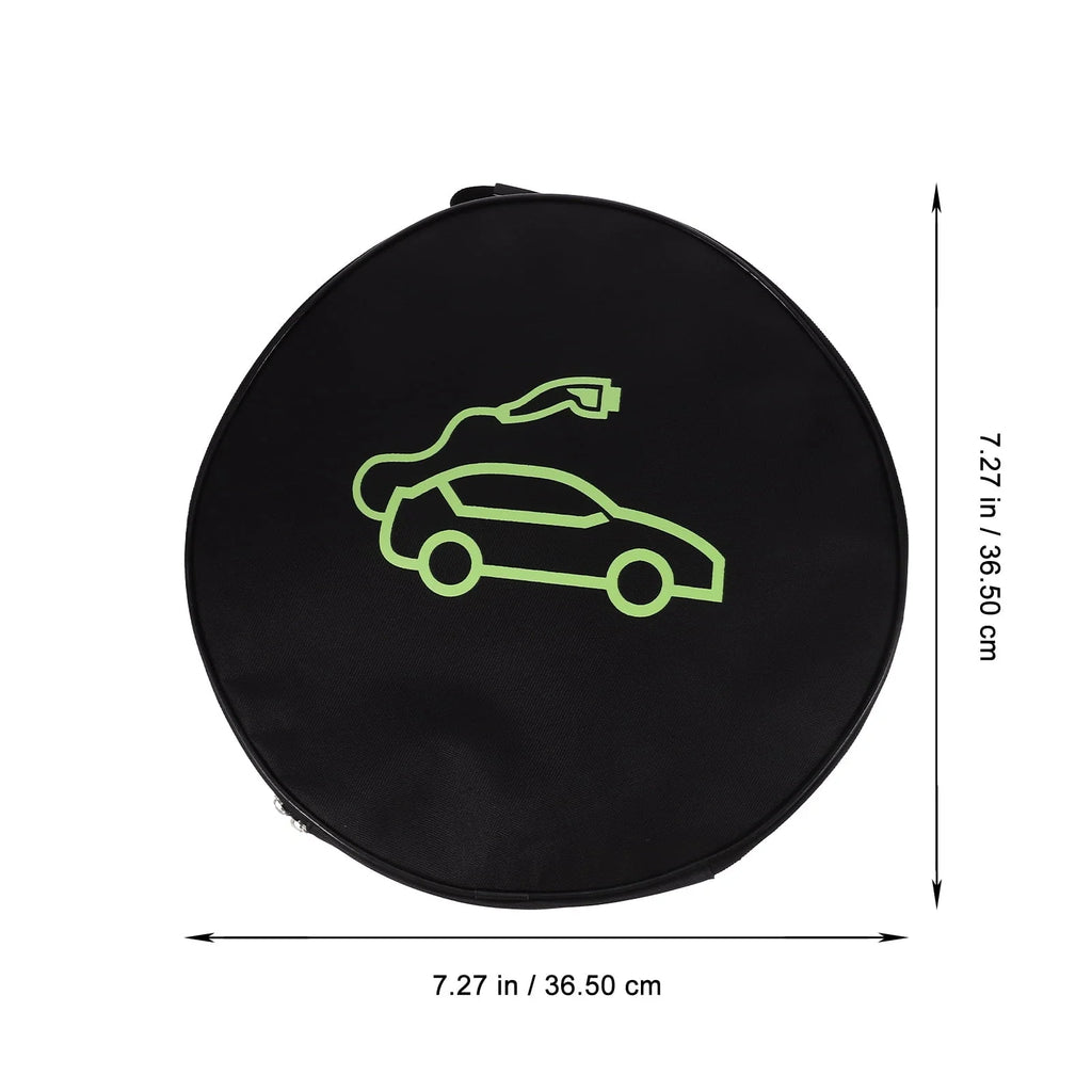 Gongxipen Round Cable Storage Bag EV Cable Bag Portable Cable Storage Bag Polyester Cable Pouch