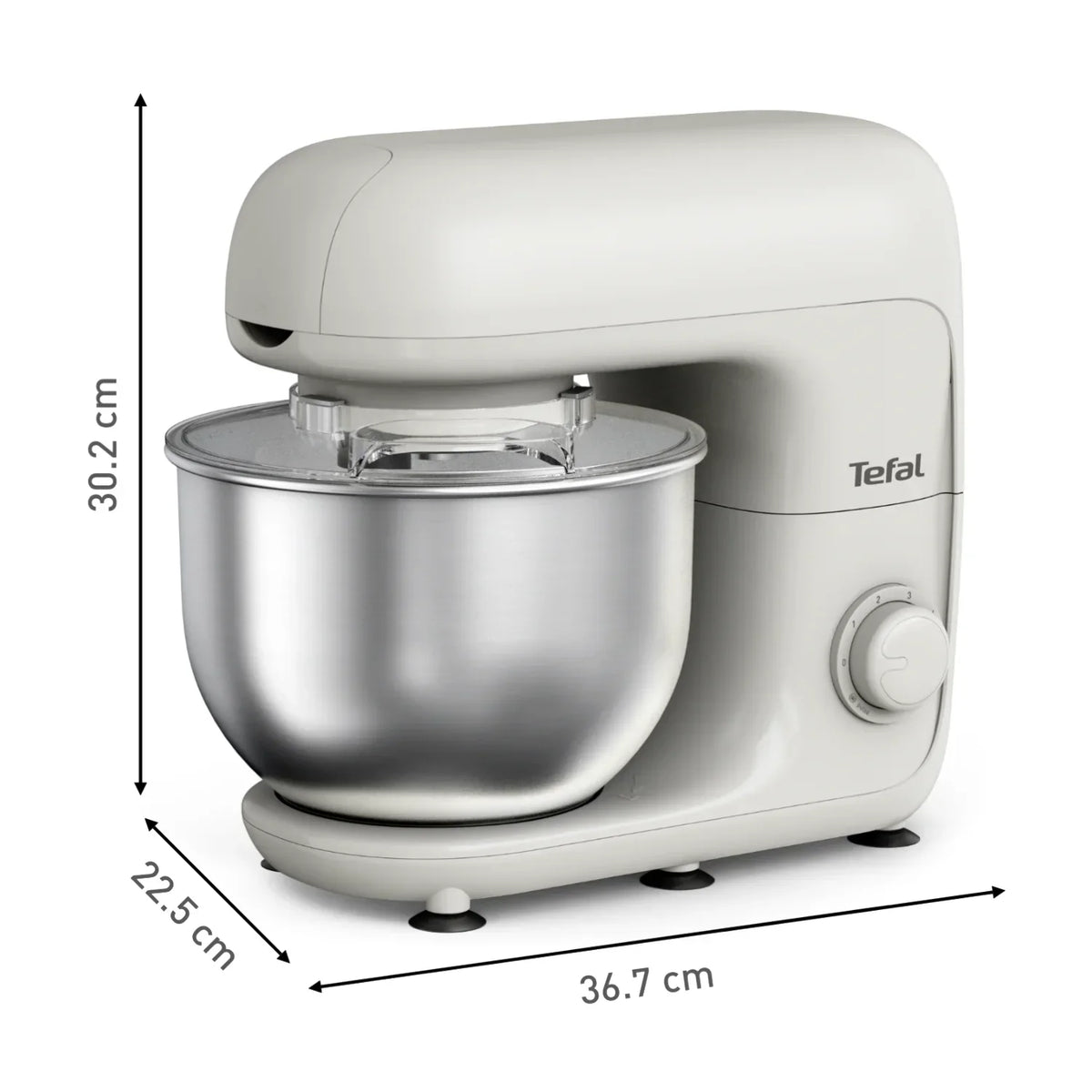 Tefal Bake Essential Stand Mixer White QB1601