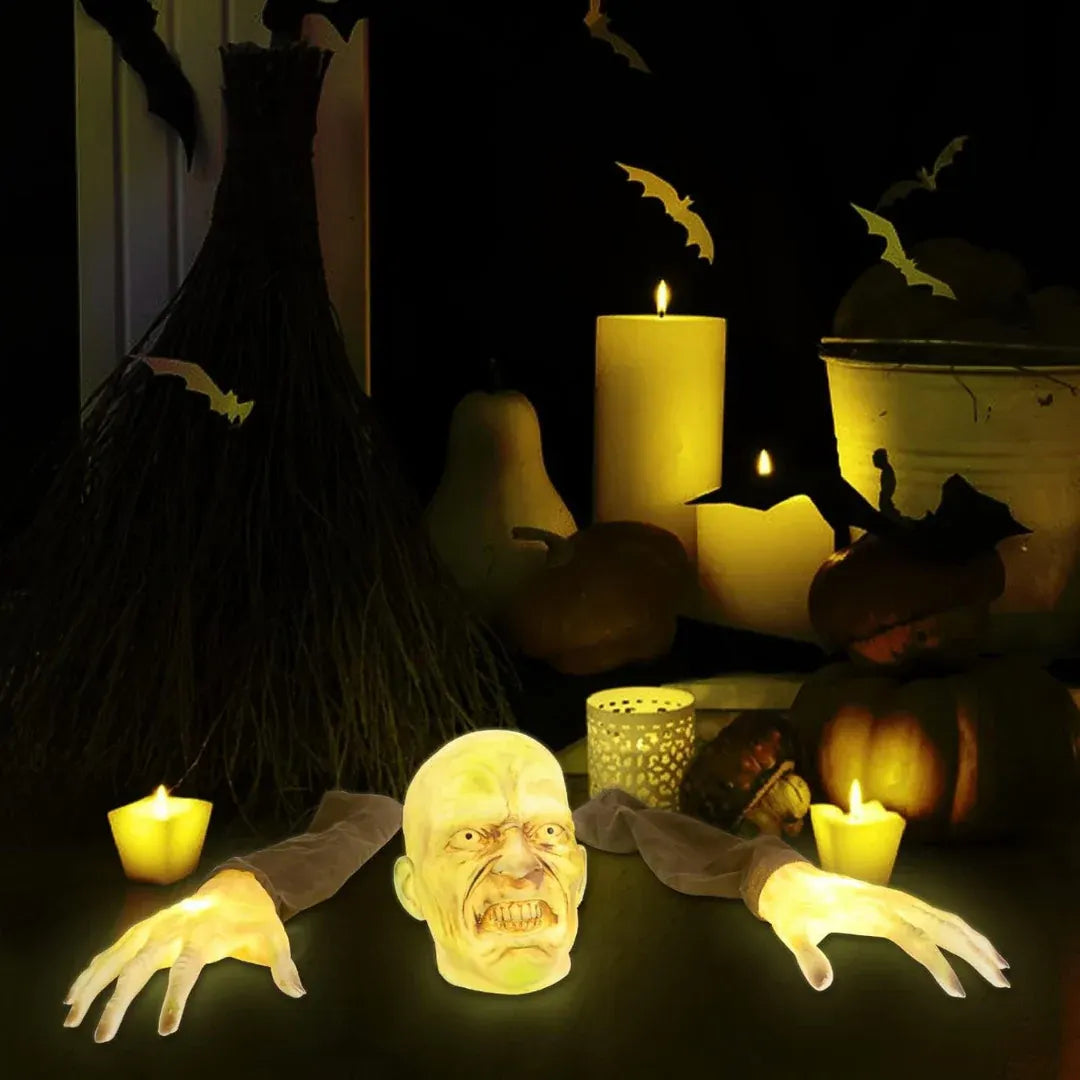 Halloween Decorations Indoor/Outdoor Lighted Zombie Groundbreaker Decoration