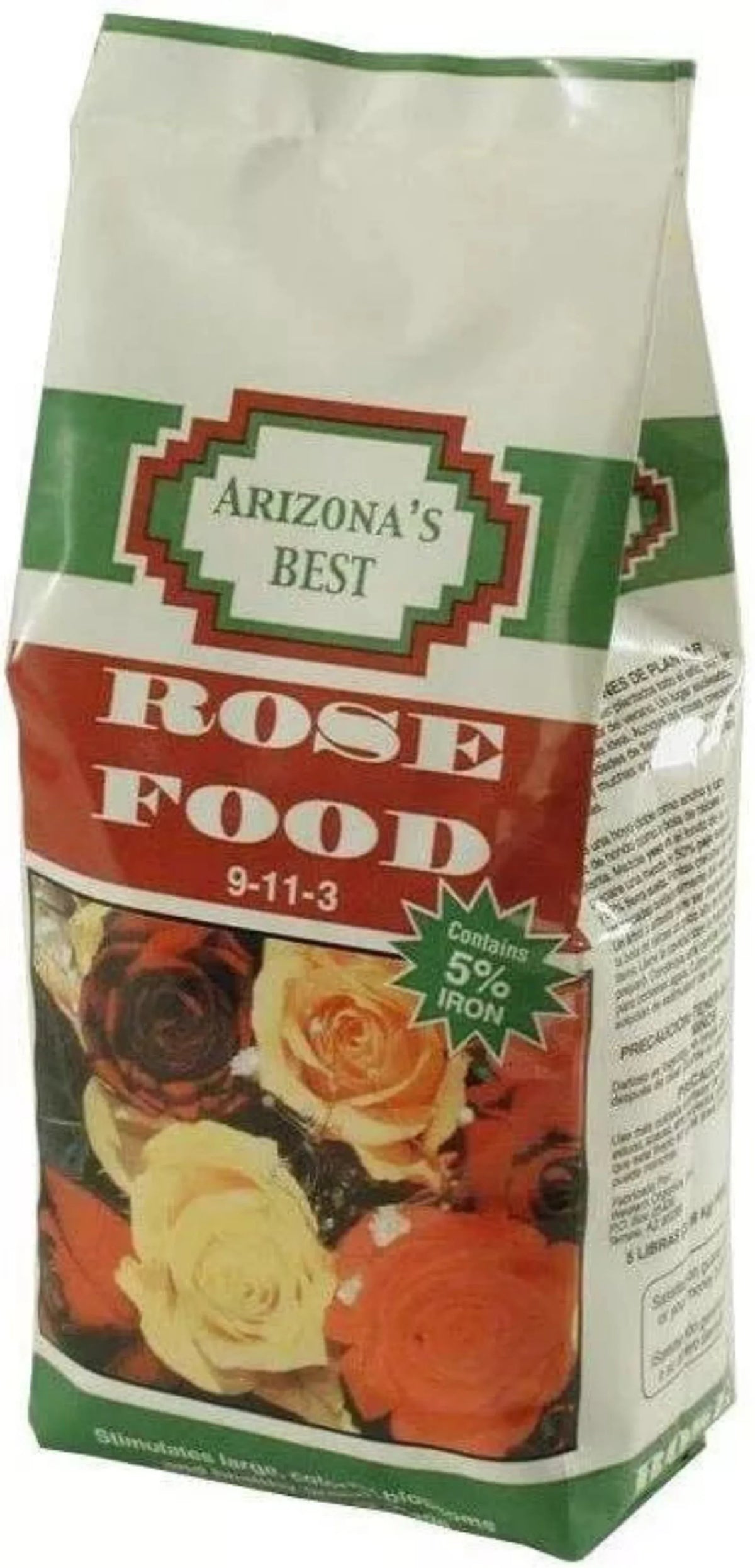 Arizona's Best AZB10072 5 LB Bag of 9-11-3 Rose Food Fertilizer