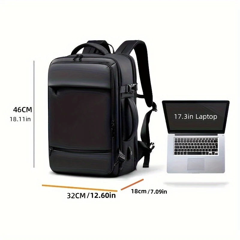 Large Capacity 17.3 Laptop Waterproof Fashion Backpack