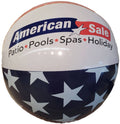 22 Inflatable Patriotic American Stars and Stripes Beach Ball Swimming Pool Toy