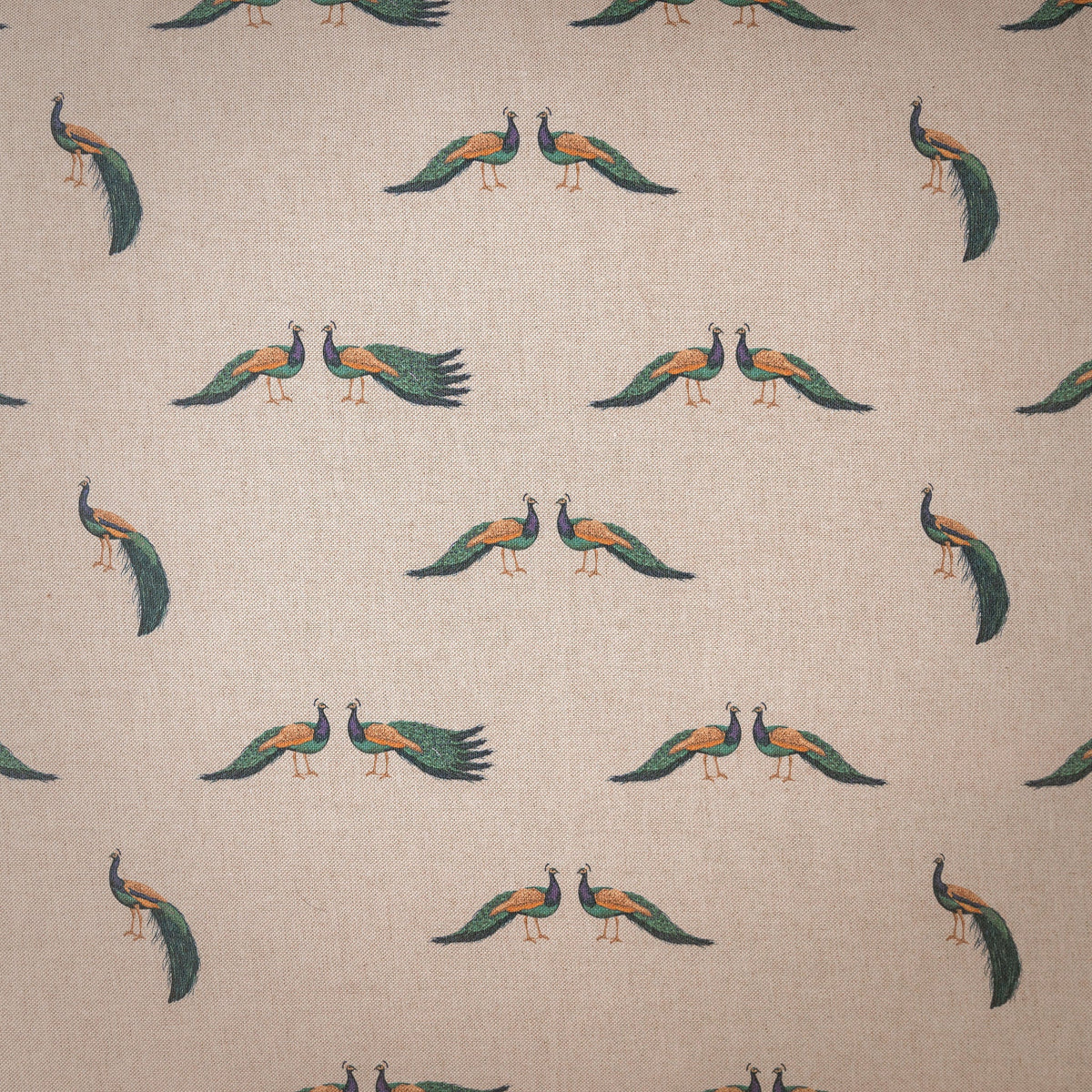 Dog Cushion in Woodland Peacock