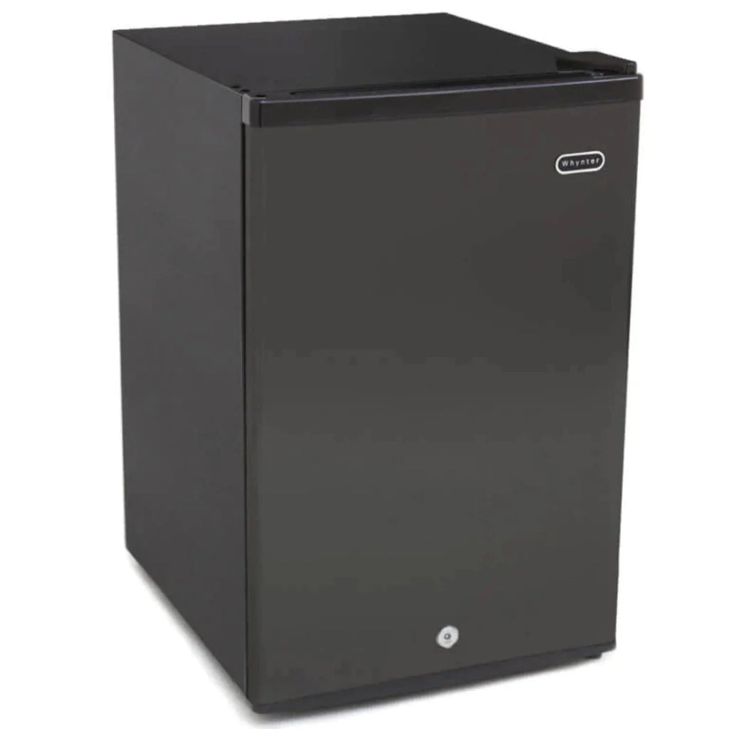 Whynter 3.0 cu. ft. Energy Star Upright Freezer with Lock - Black