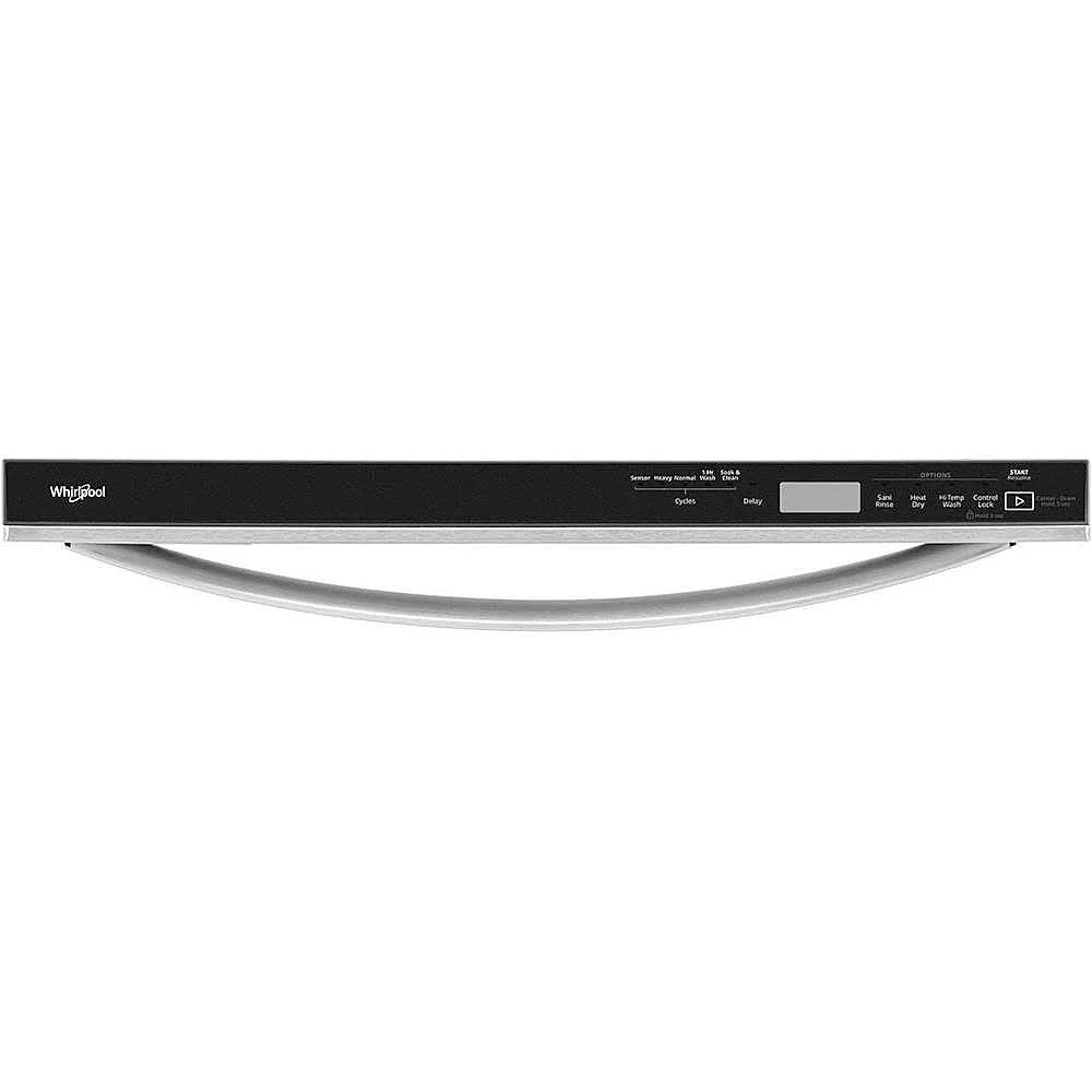 Whirlpool - 24 Tall Tub Built-In Dishwasher - Stainless steel