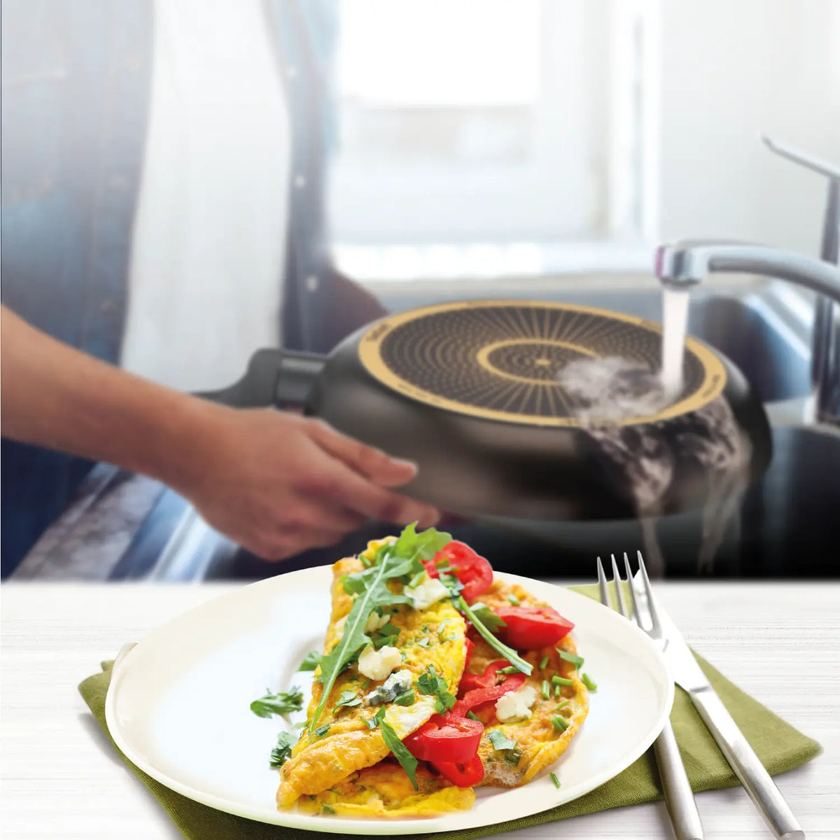 Tefal Simple Cook Non-Stick Frypan 26cm