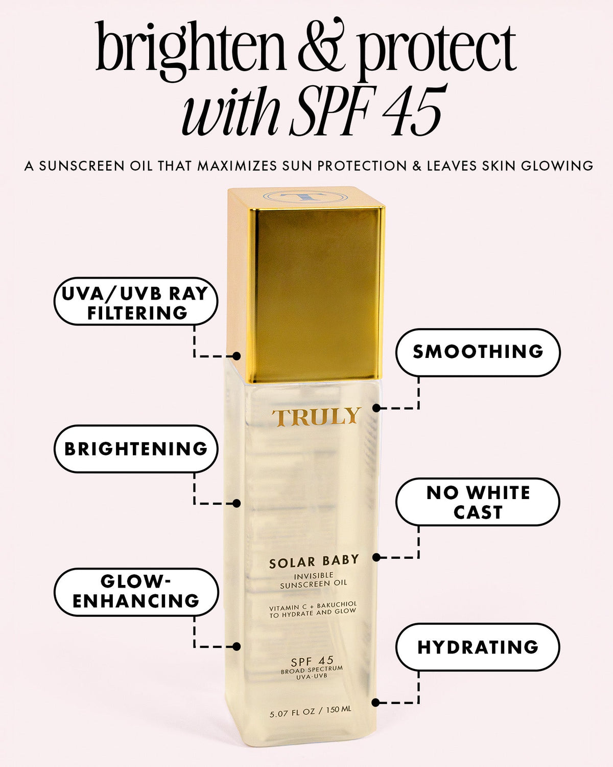 Solar Baby SPF 45 Invisible Sunscreen Oil