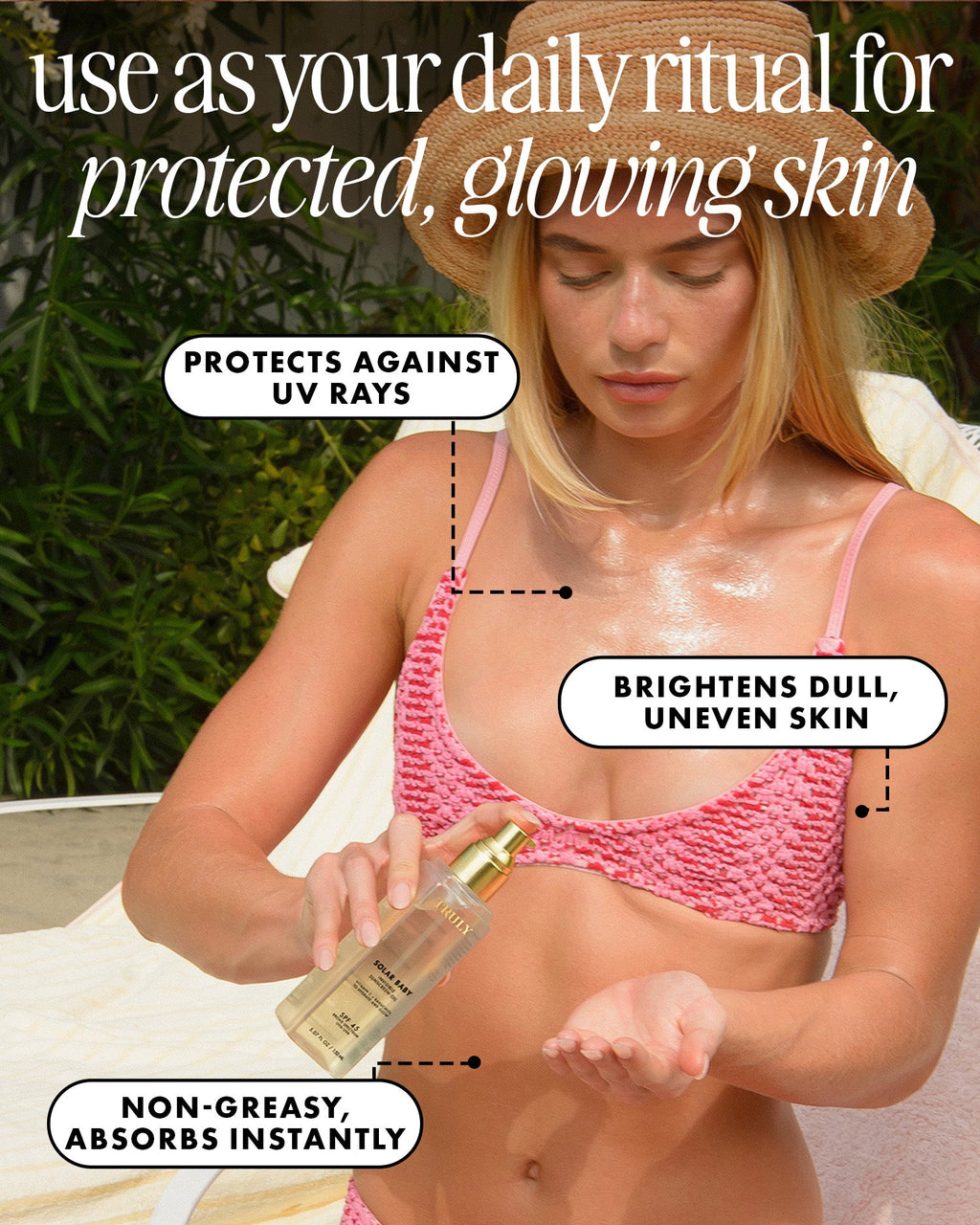 Solar Baby SPF 45 Invisible Sunscreen Oil