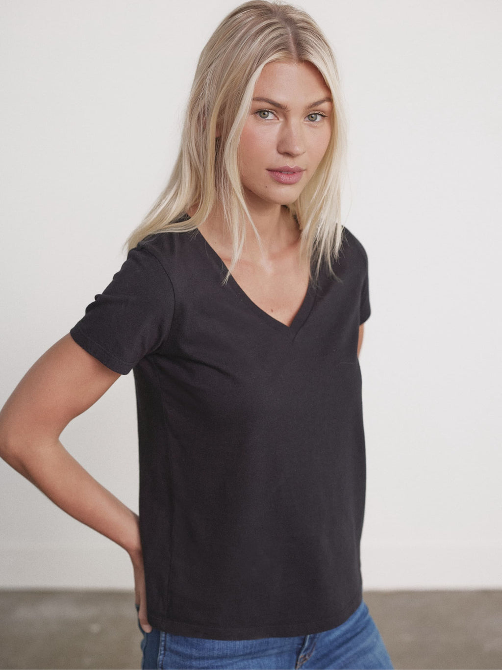 Organic V-Neck Tee