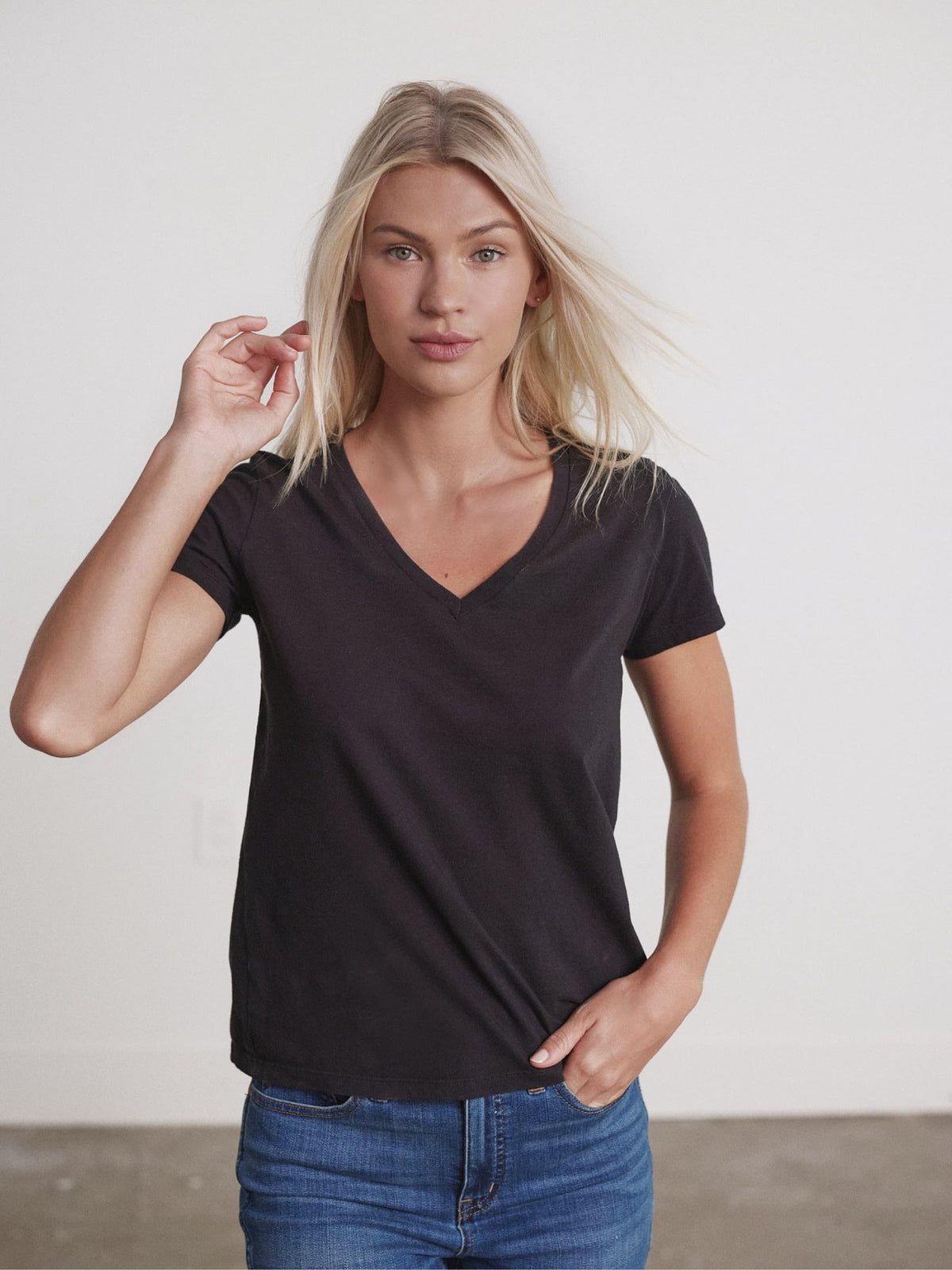 Organic V-Neck Tee