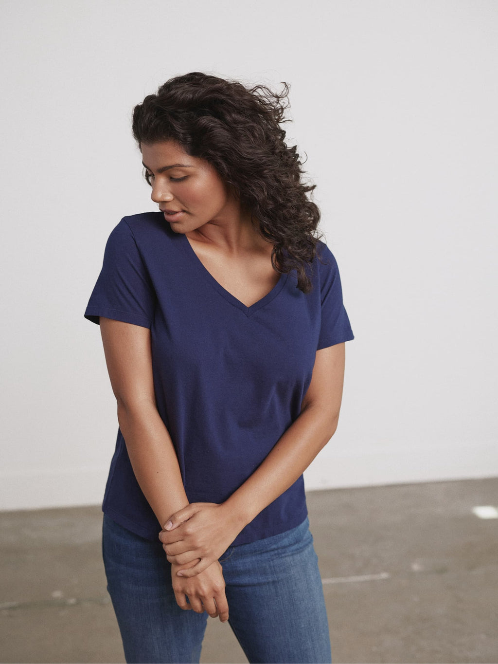 Organic V-Neck Tee