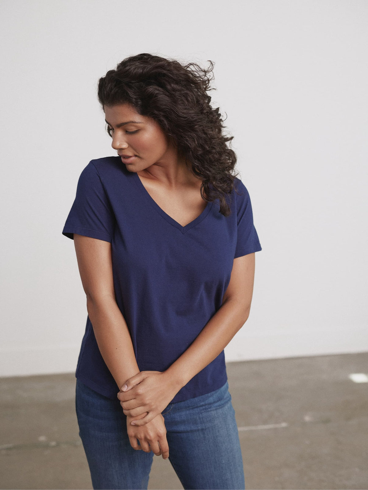 Organic V-Neck Tee