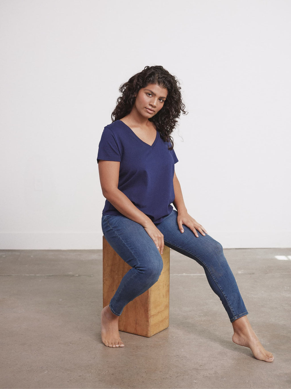 Organic V-Neck Tee