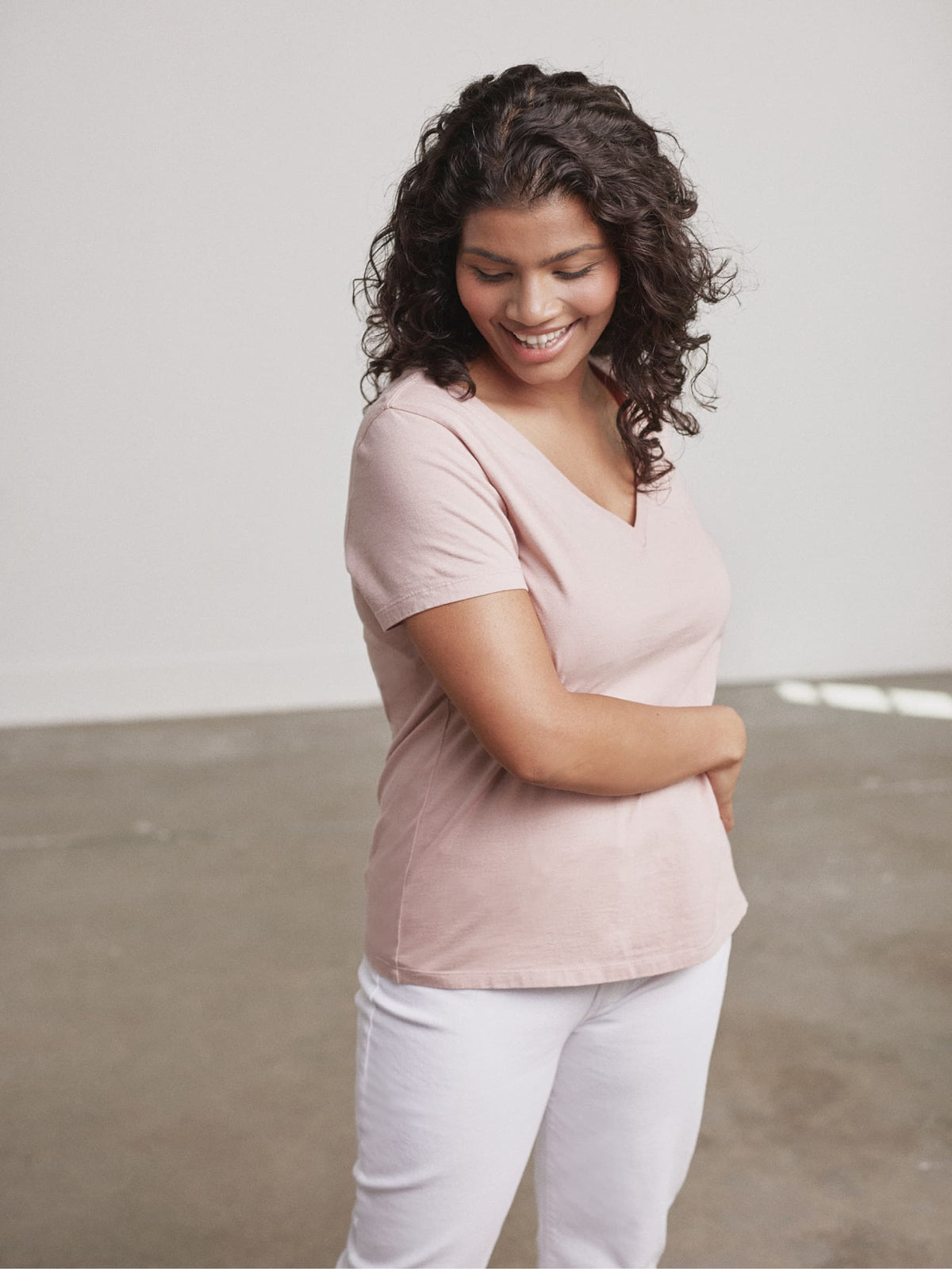 Organic V-Neck Tee
