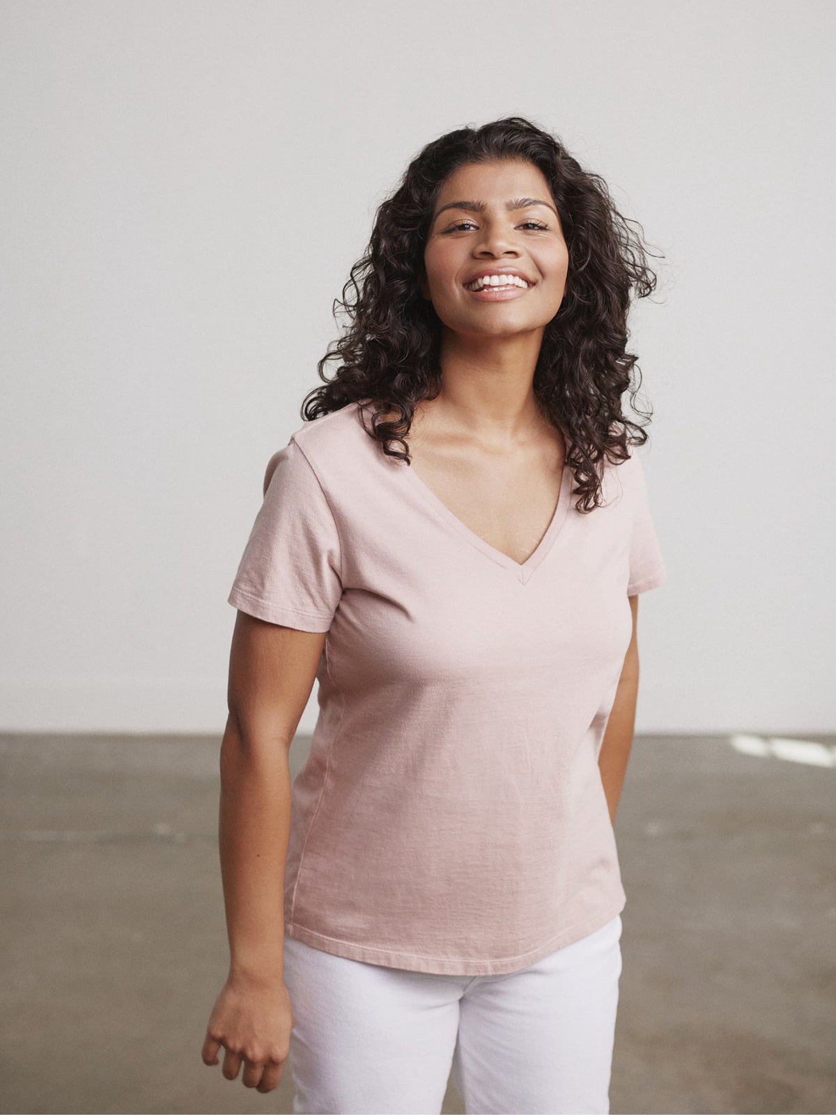 Organic V-Neck Tee