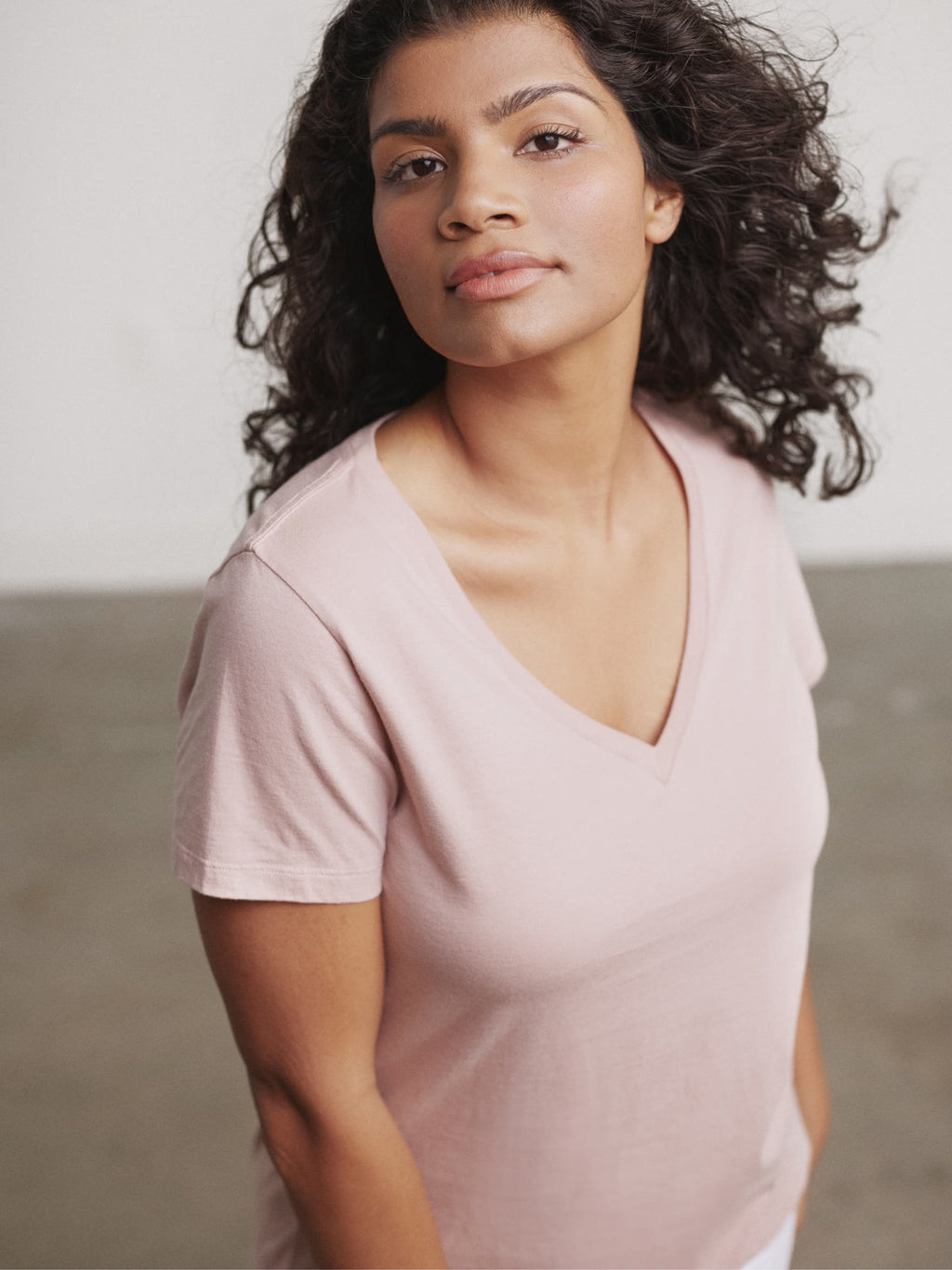 Organic V-Neck Tee