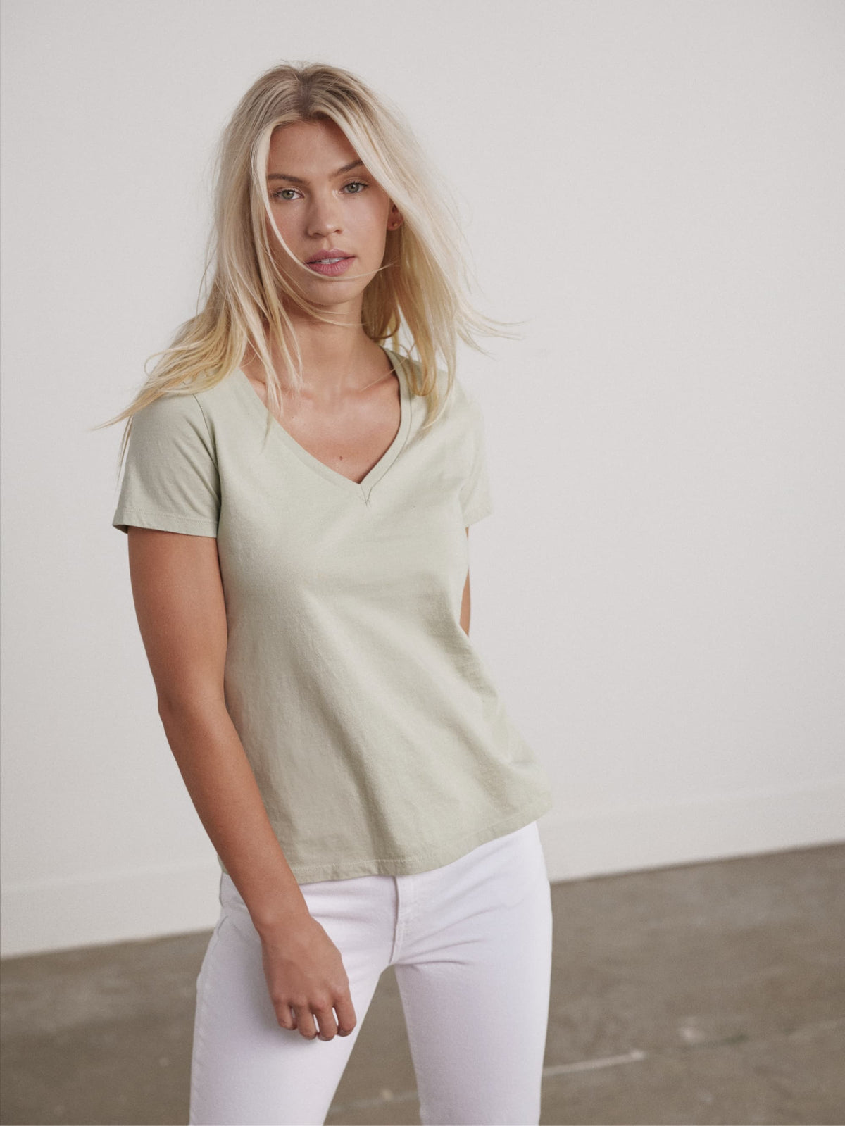 Organic V-Neck Tee