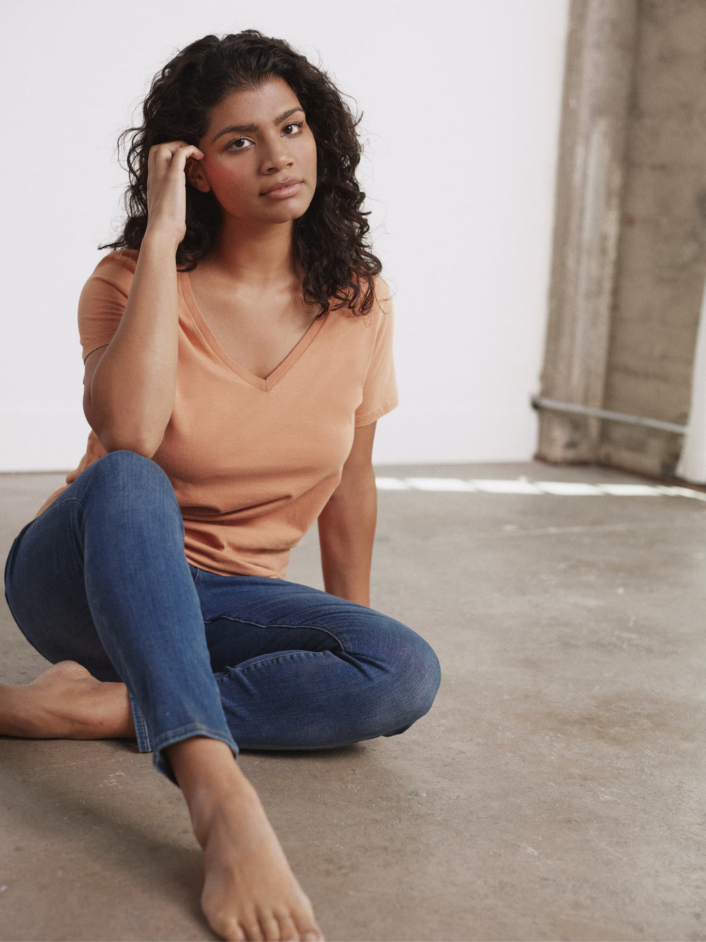 Organic V-Neck Tee