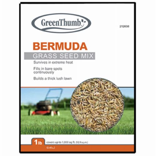 Barenbrug GTBERM1 1 LB Bag of Bermuda Grass Seed Mix - Quantity of 5