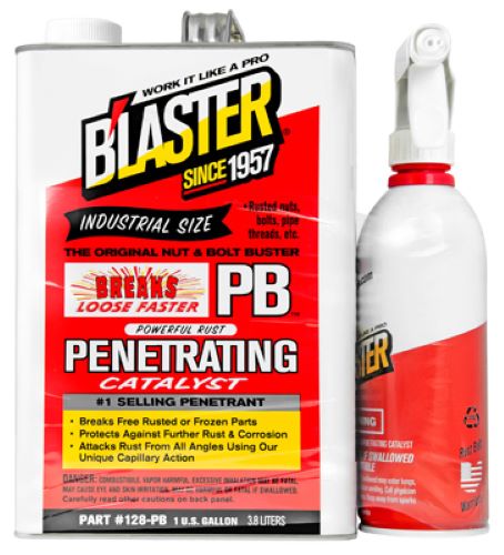 Blaster 128-PB 1 Gallon Container of PB Penetrating Catalyst With Sprayer - Quantity of 4