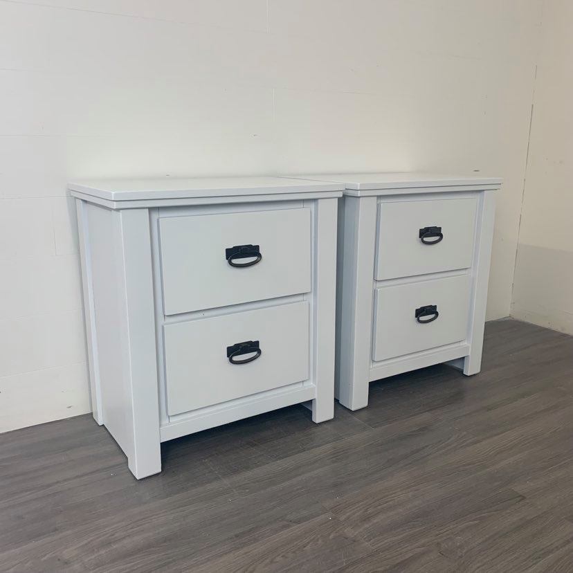 2 Crystal Mountain Bedside Tables