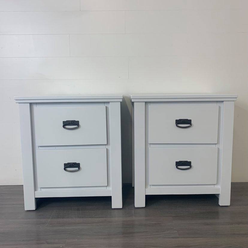 2 Crystal Mountain Bedside Tables