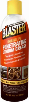 Blaster GR-8A-PB 8 oz Can of PB Infused Penetrating Lithium Grease - Quantity of 12