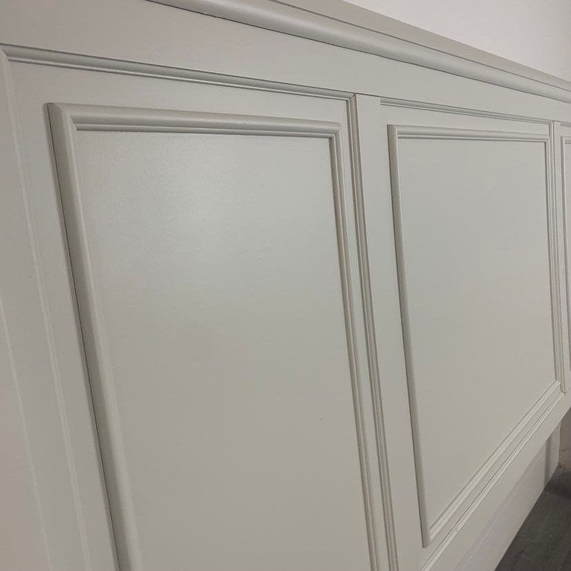 Shiplap King Size Headboard