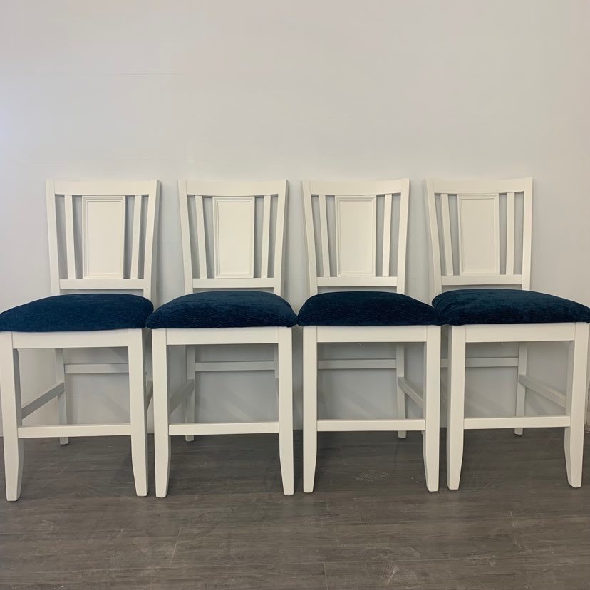5 Piece Little White Dining Set