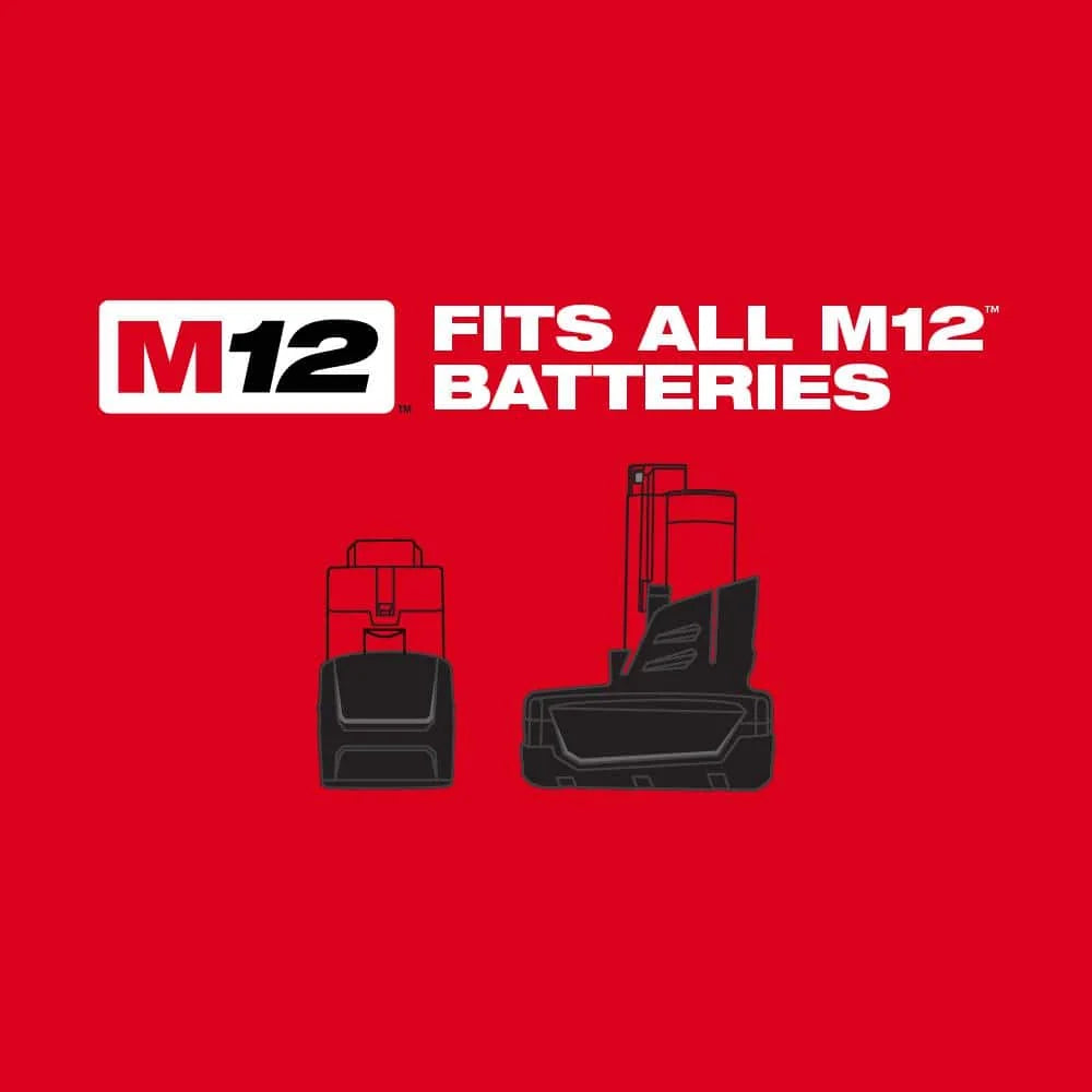 M12 FUEL 12V Lithium-Ion Brushless Cordless 4-in-1 Installation 3/8 in. Drill Driver Kit with 4-Tool Heads 2505-22