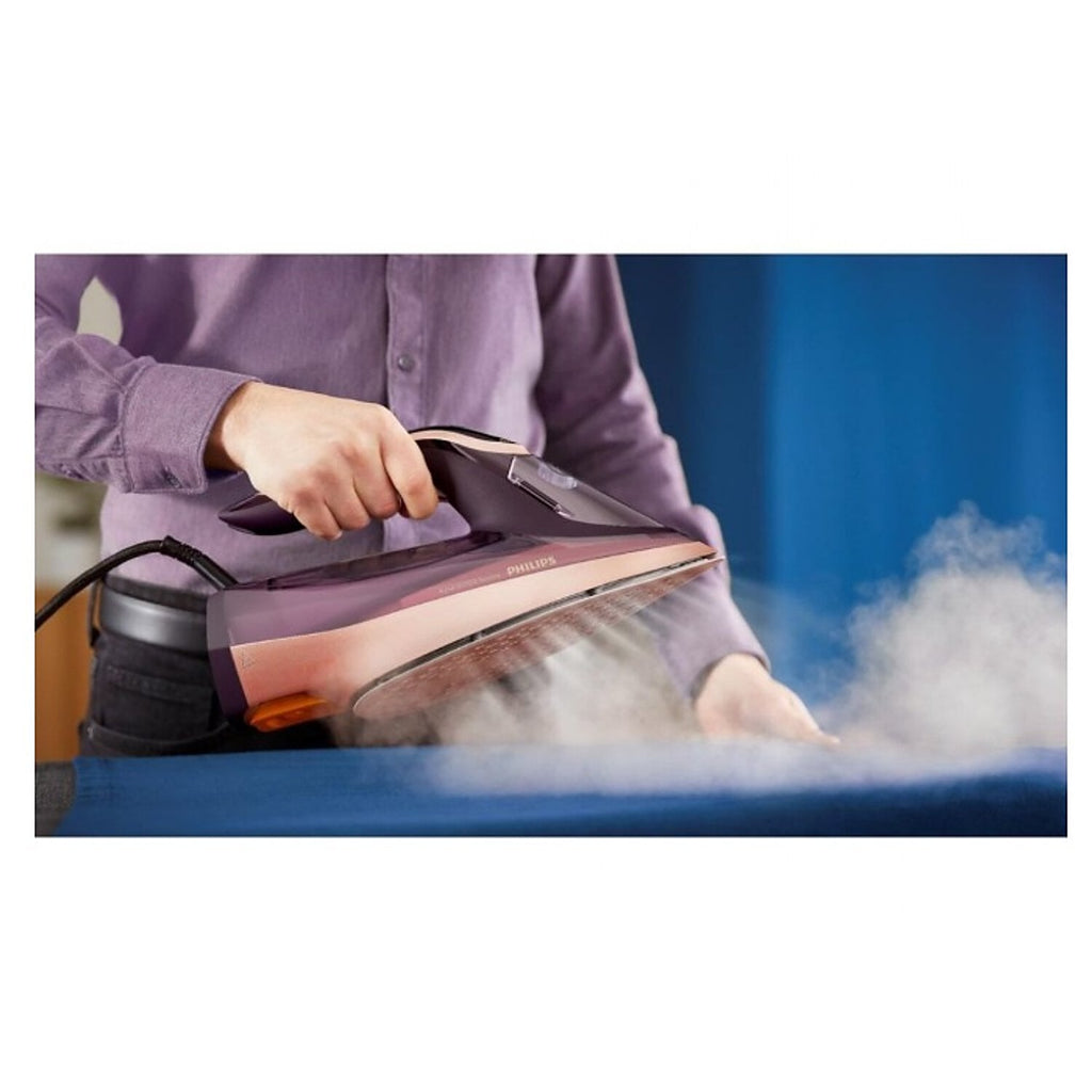 Philips Steam Iron 3000W with Intelligent Steam - DST8040/30