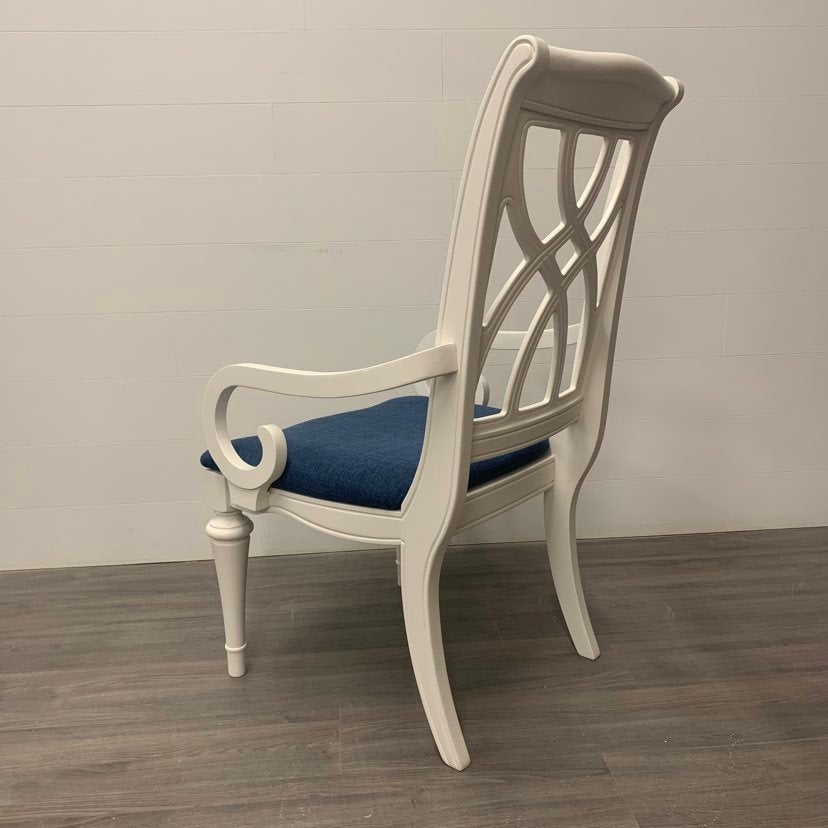 2 Little White Accent Chairs