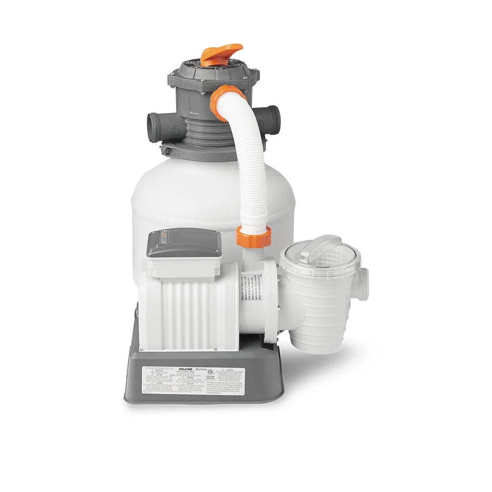 BestWay Flowclear 2000 Gallon Large Above Ground Pool Sand Filter Pump(Open Box)💝 Last Day For Clearance