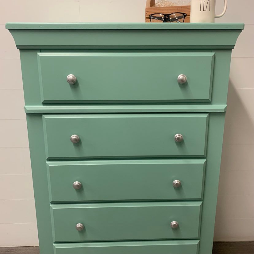 Mint 5 Drawer Dresser