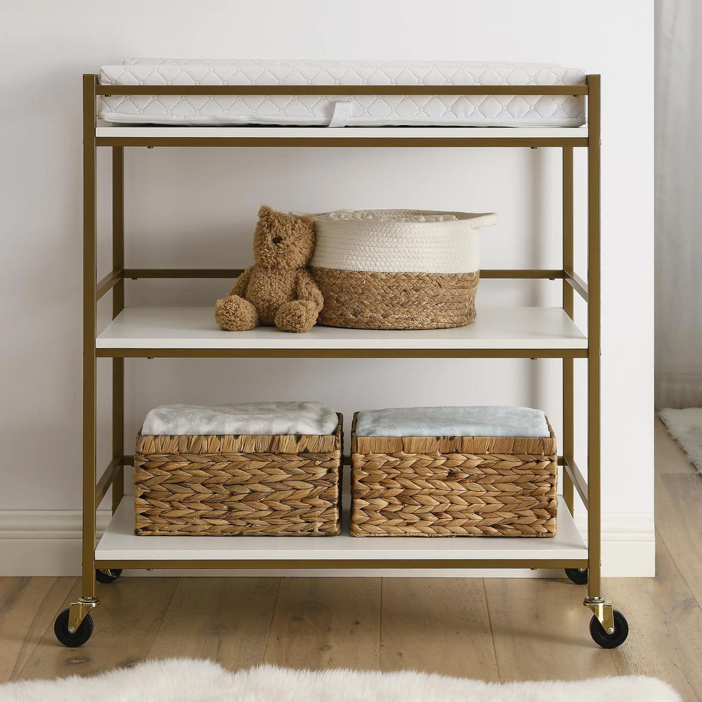 Delta Children Changing Melamine Bronze