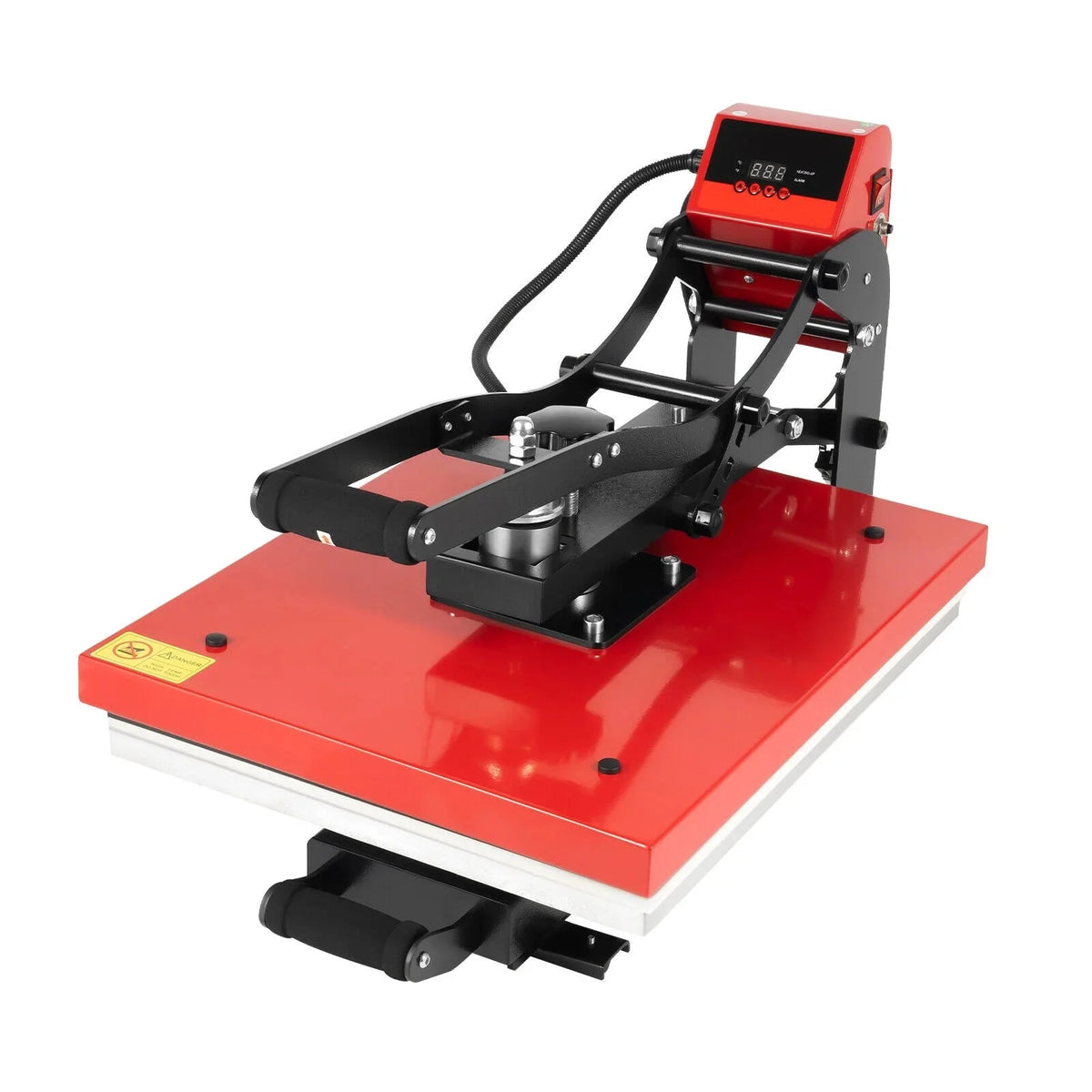 16 x 20 Clamshell Semi-Auto Open Heat Press Machine with Slide Out Function Heavy
