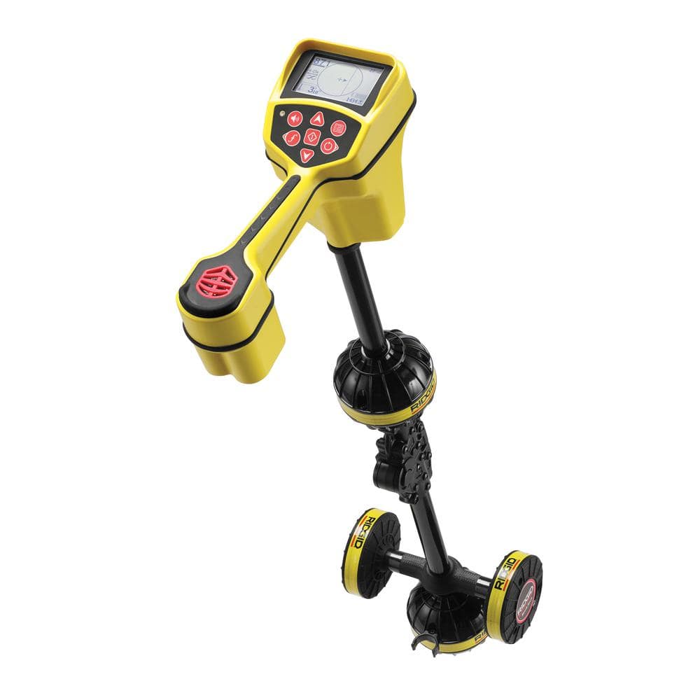 SeekTech SR-20 Utility Pipeline Locator/Receiver with Omni-Directional Antenna System and Compact Folding Mast Design 21893