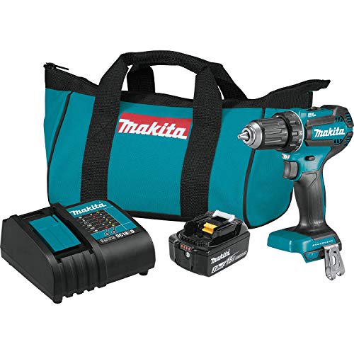Makita XFD131 18V LXTu00ae Lithium-Ion Brushless Cordless 1/2 Driver-Drill Kit (3.0Ah)