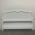 Little White Queen Headboard