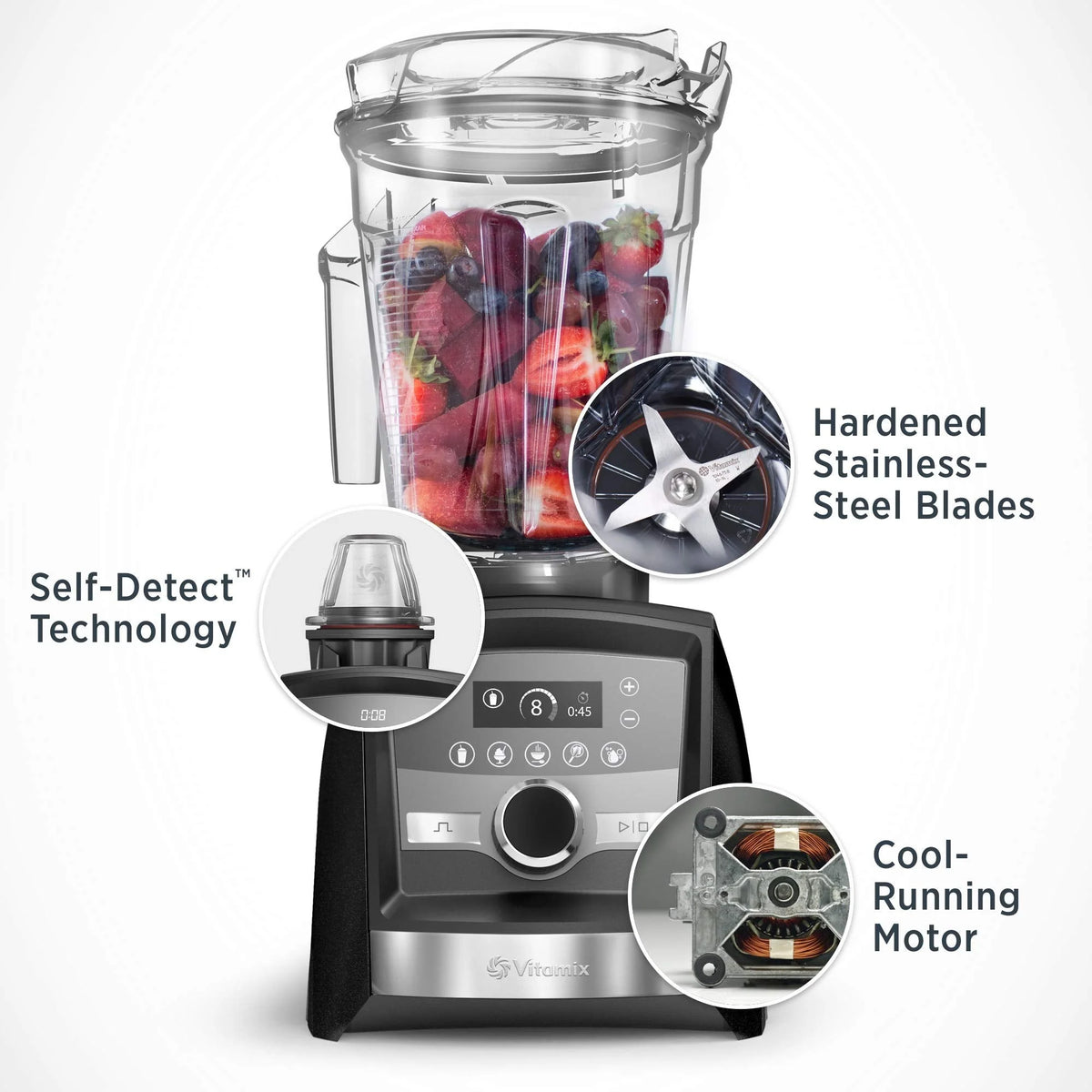 Vitamix A3500 Professional Grade Low Profile Container